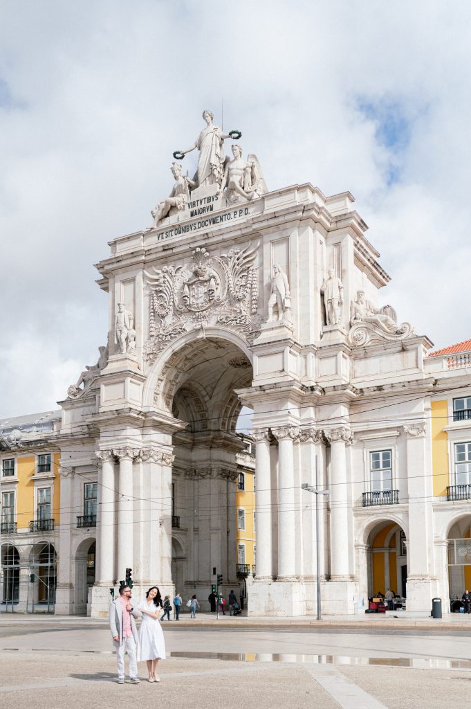 Proposal in Lisboa by Sylvia Calmet, destination wedding photographer