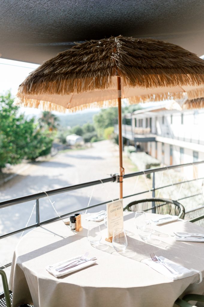 View from the restaurant where the couple would have their dinner after their proposal